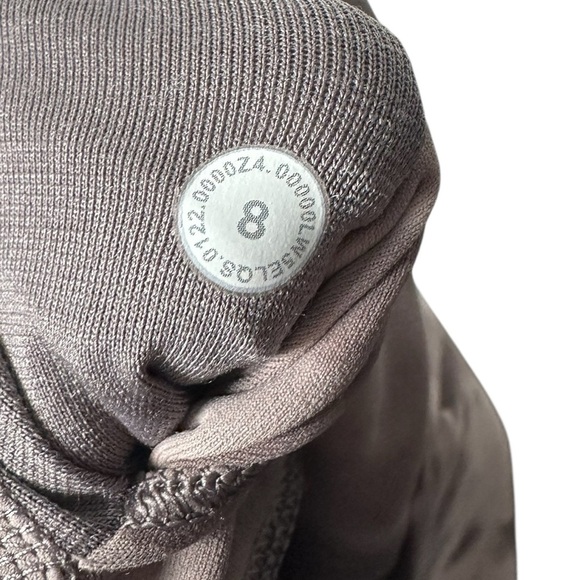 Lululemon Align High-Rise Pant 25” Diamond Dye Mink Berry Grey Size 8 - Picture 7 of 7